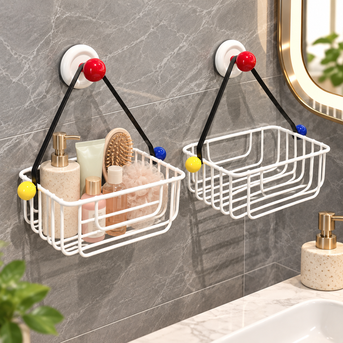 Cute Hanging Wall Utility Basket