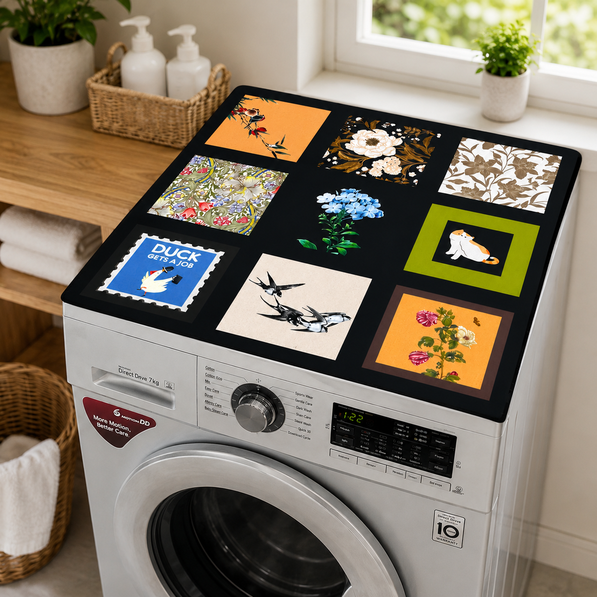 Decorative Washing Machine Mat