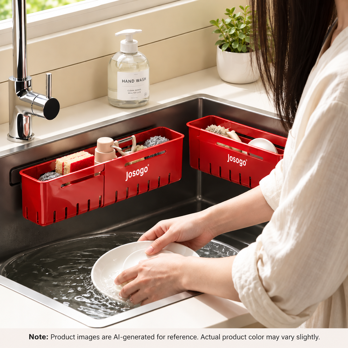 Multi-Purpose Removable Sink Organizer