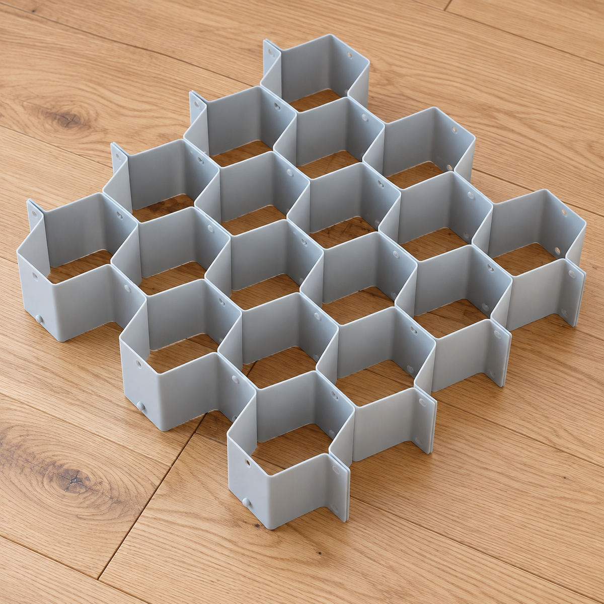 Adjustable Honeycomb Drawer Organizer