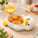 Cute Duck Ceramic Snack Bowl