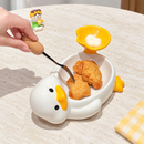 Cute Duck Ceramic Snack Bowl