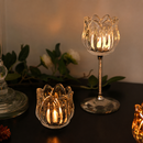 Elegant Crystal Lotus Glow Lamp