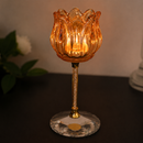 Elegant Crystal Lotus Glow Lamp