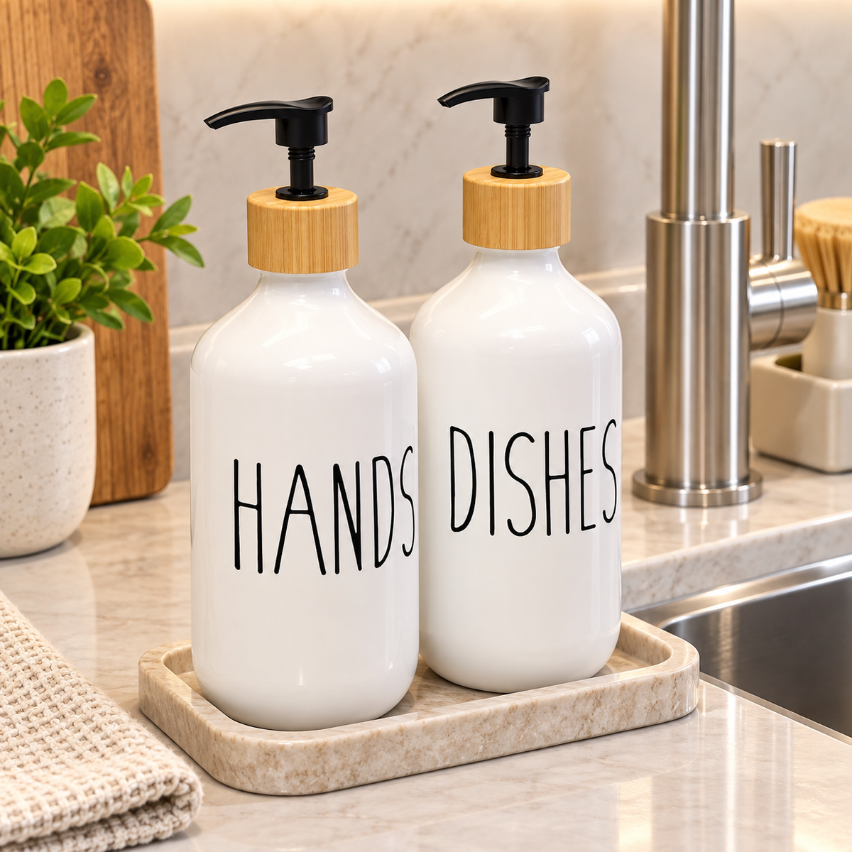 Elegant Refillable Bottle Duo