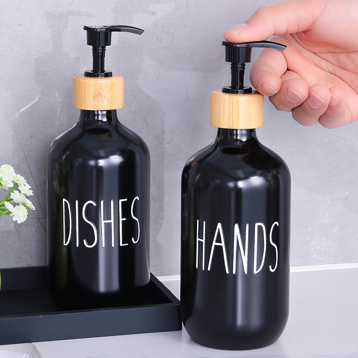 Elegant Refillable Bottle Duo