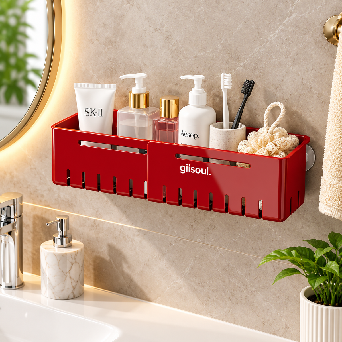 Multi-Purpose Removable Sink Organizer