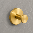 Gold Finish Suction Wall Hooks