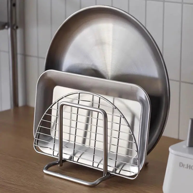 Stainless Steel chopping Board Rack