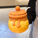 Honey Drip Kitchen Storage Jar