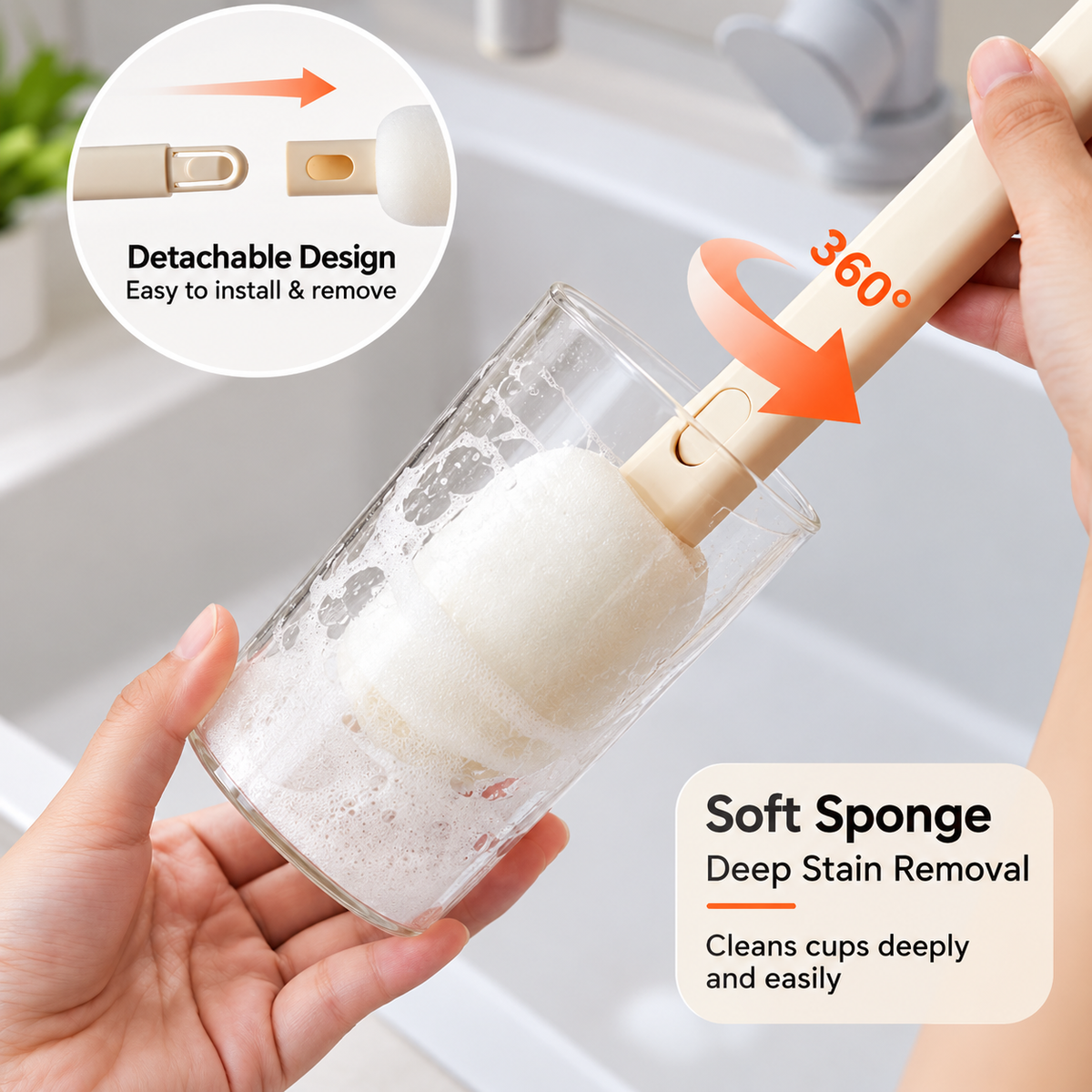 Multi-Tool Kitchen Cleaning Set