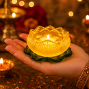 Traditional Lotus Design Diya