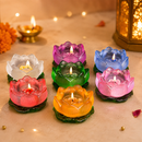 Traditional Lotus Design Diya