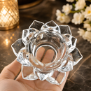 Decorative Crystal Lotus Petal Diya