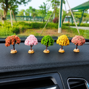 Miniature Tree Car Dashboard Decor