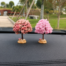 Miniature Tree Car Dashboard Decor