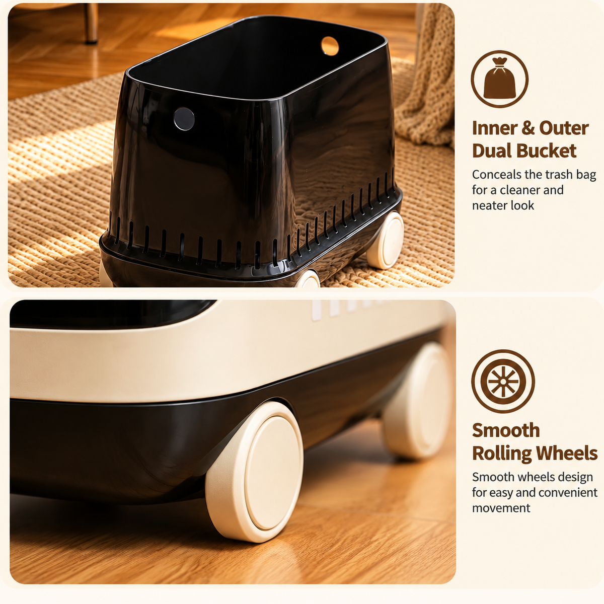 Little Zoomie Wheels Car Dustbin