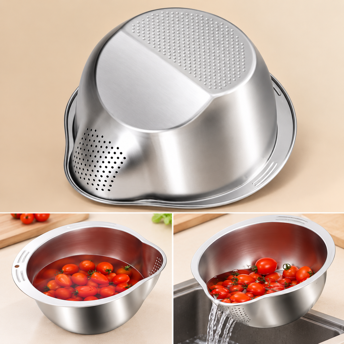 Multi-Purpose Wash Drain Bowl