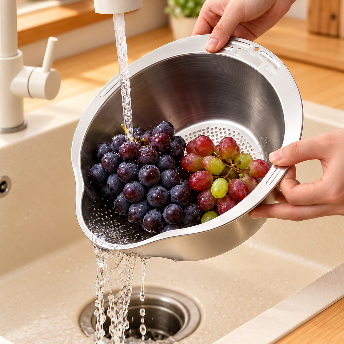 Multi-Purpose Wash Drain Bowl