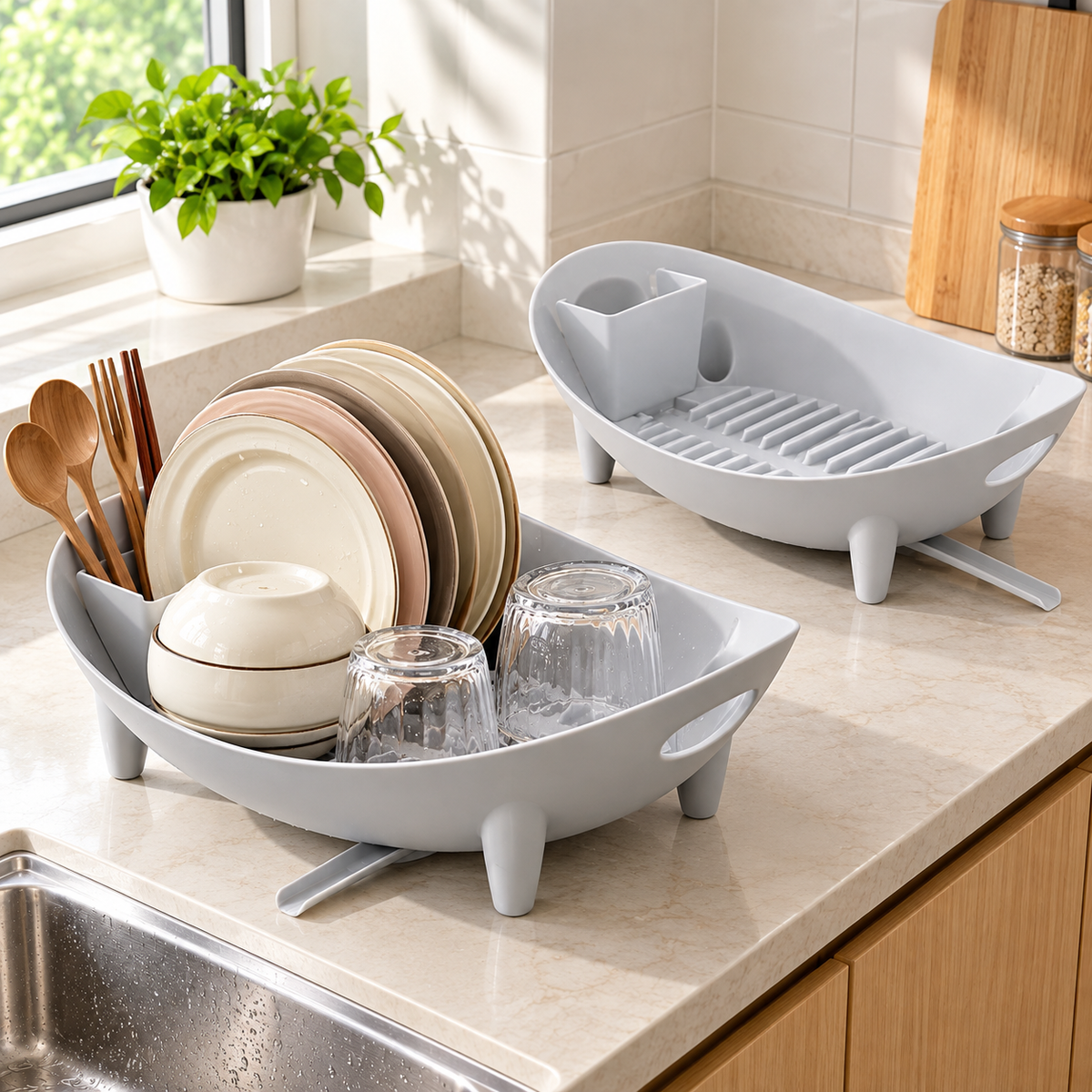 Multipurpose Kitchen Utensil Rack