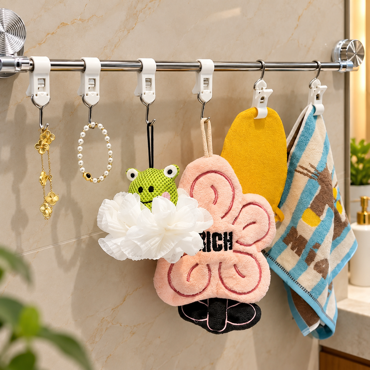 Multipurpose Pipe Rod Hanging Hook
