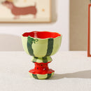 Watermelon Style Serving Bowl