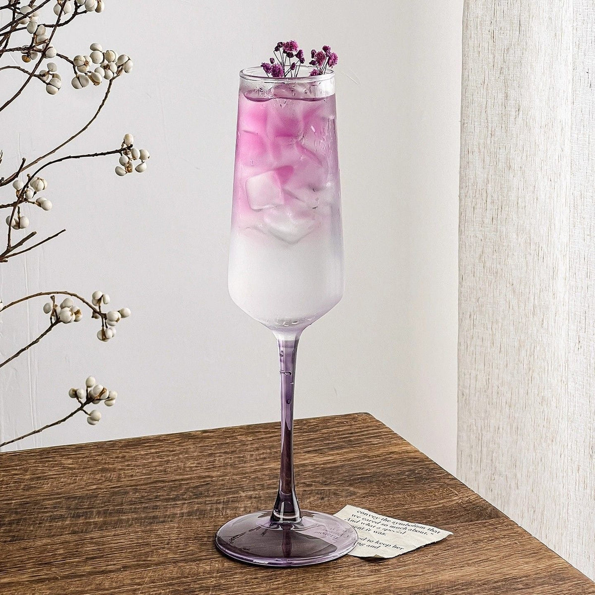 Premium Crystal Goblet Glass