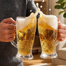 Classic Football Inspired Beverage Mug