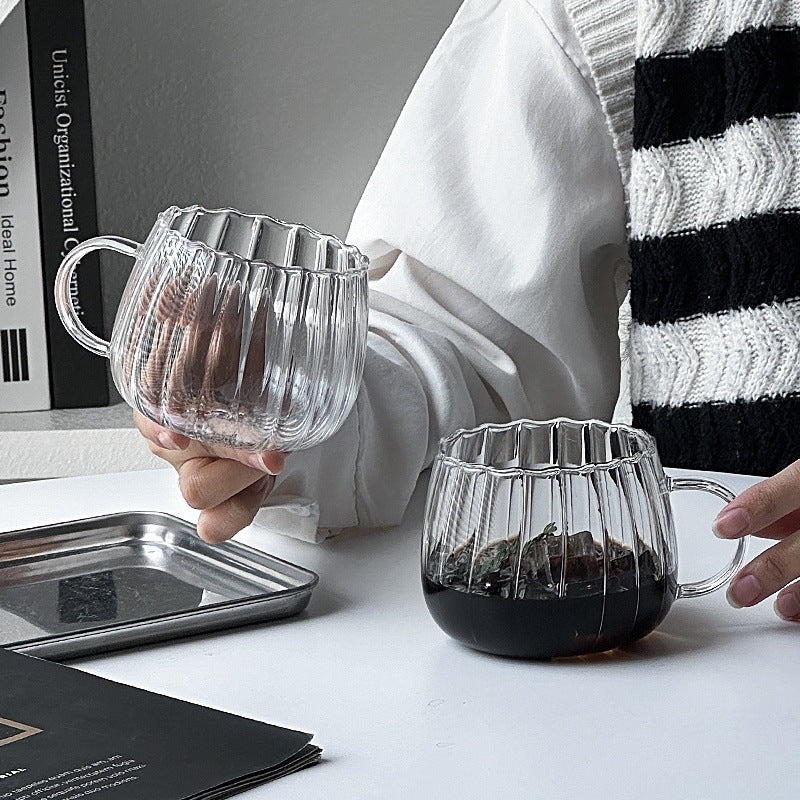 Transparent Pumpkin Shape Cup