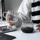 Transparent Pumpkin Shape Cup