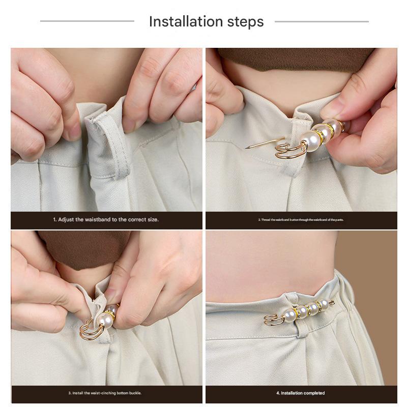 Instant Fit Pearl Pin