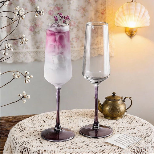 Premium Crystal Goblet Glass