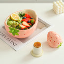 Cute Strawberry Style Serving Bowl