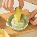 QuickGrate Easy Clean Kitchen Plate with Brush