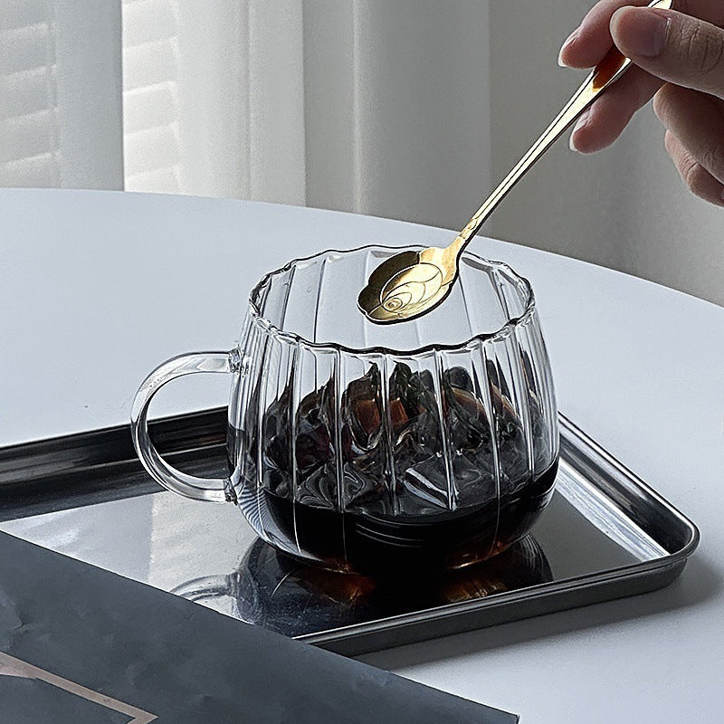 Transparent Pumpkin Shape Cup