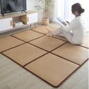 Foldable Multi-Use Rattan Comfort Mat