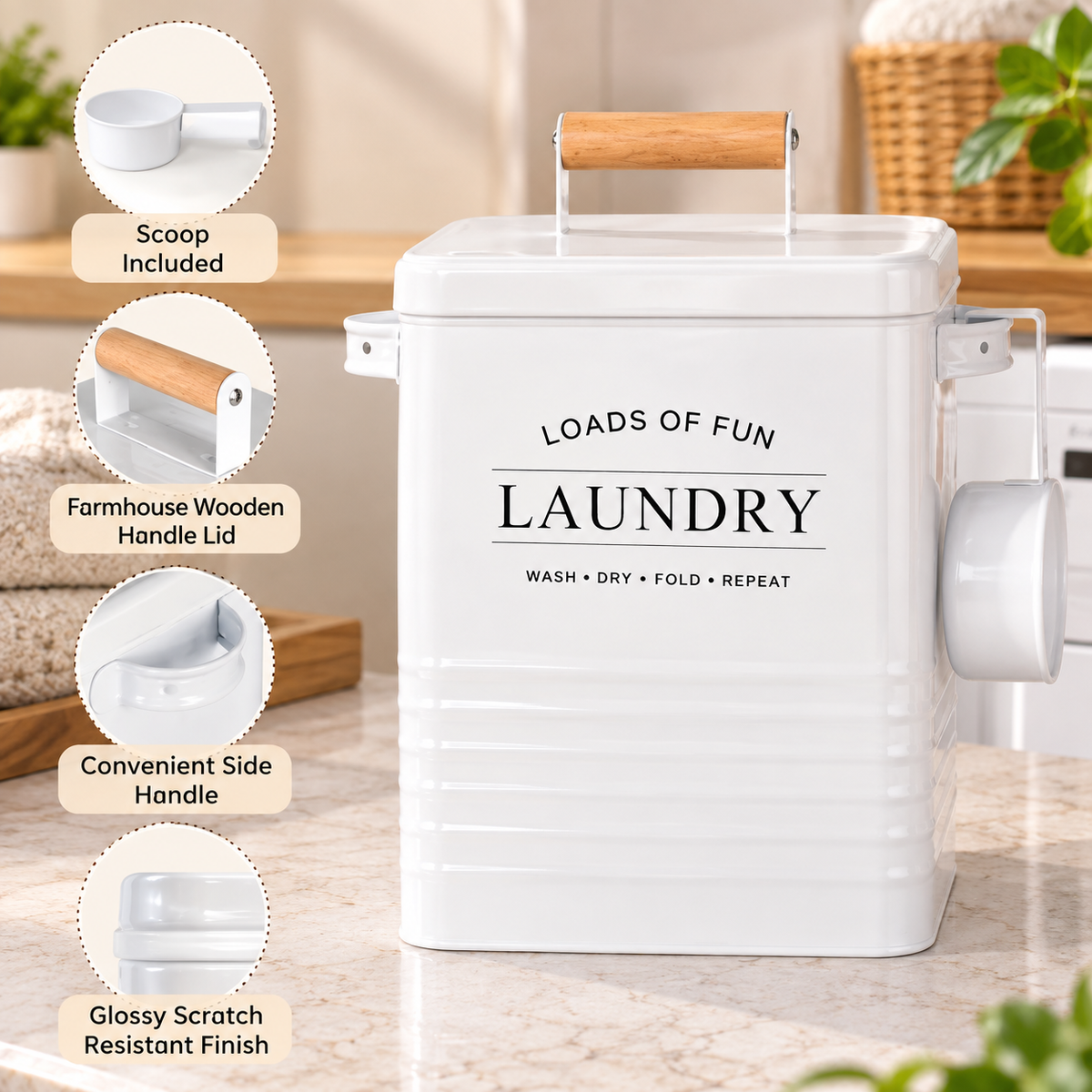 Premium Detergent Storage Box