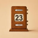 Premium Perpetual Desk Calendar