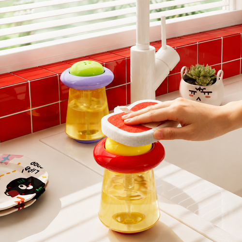 Press & Squeeze Soap Dispenser