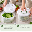 Quick Spin Vegetable Dryer