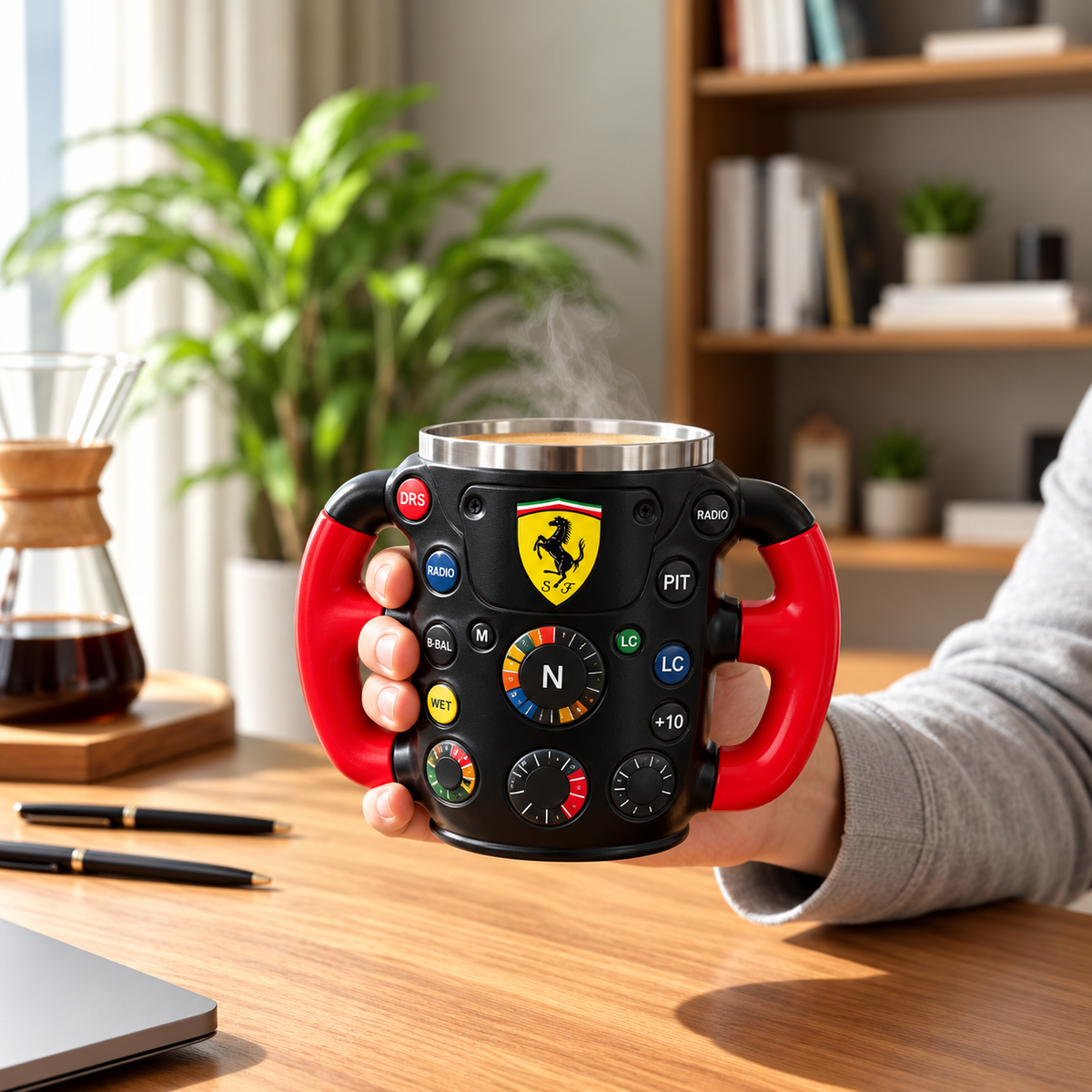 Racing Steering Wheel Mug