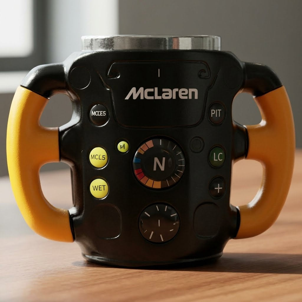 Racing Steering Wheel Mug
