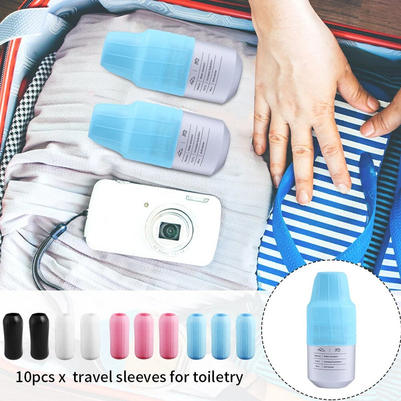 Silicone Cover For Toiletries Bottles