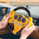 Junior Driver's Interactive Steering Wheel with Light