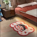 Imitation Wool Knitted Linen Floor Mat