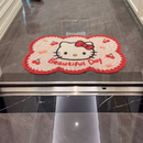 Imitation Wool Knitted Linen Floor Mat