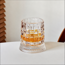 Rotating Base Whisky Glasses Bar Collection