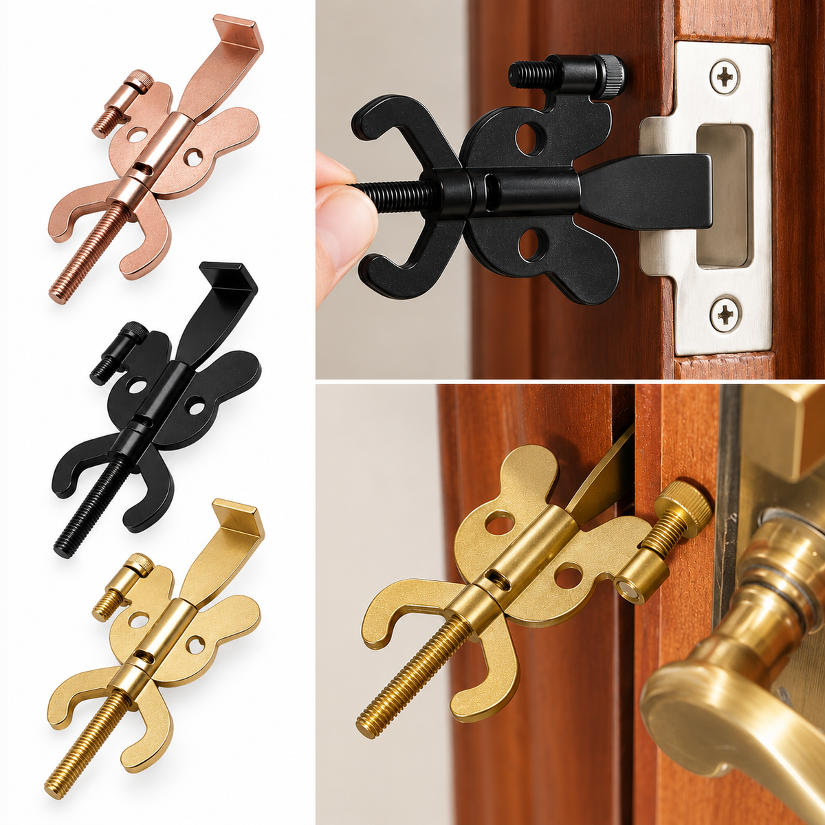Butterfly Door Security Lock