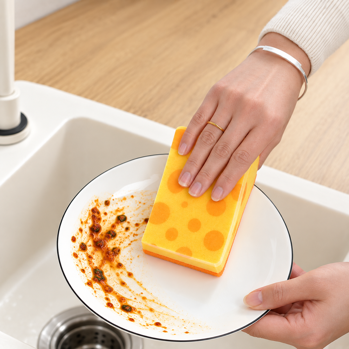 Soft Absorbent Cleaning Sponge