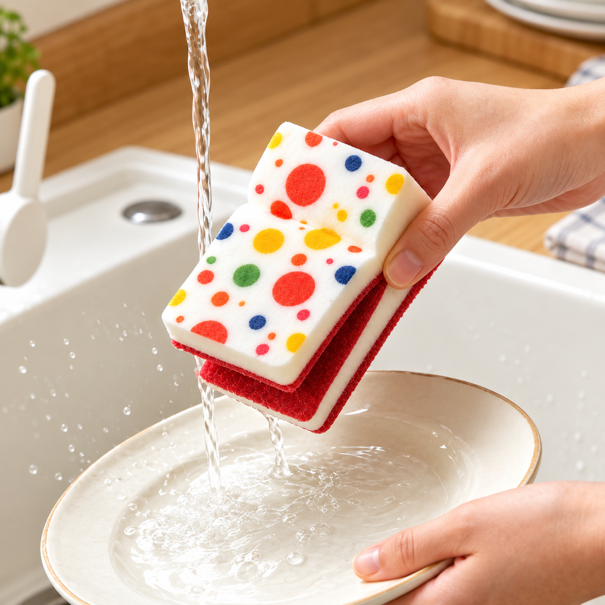 Soft Absorbent Cleaning Sponge